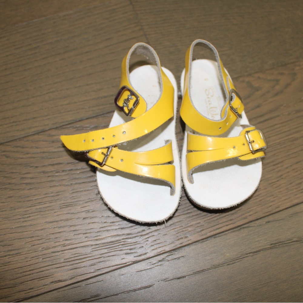 SunWees Stylish Yellow Kids Sandals